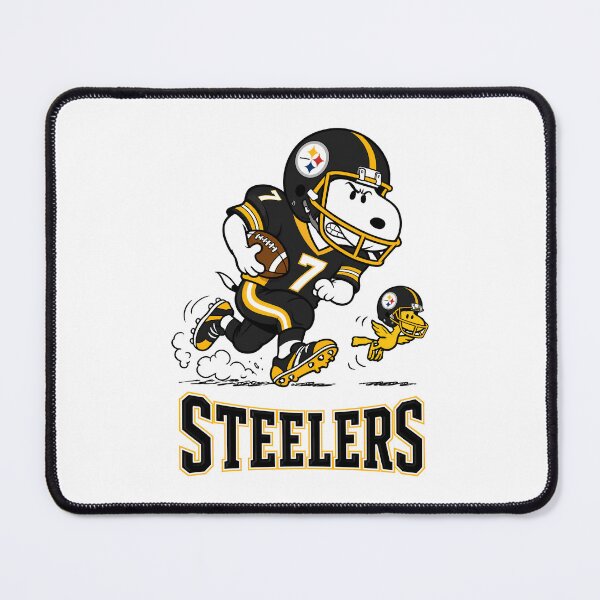 Item preview, Snoopy & Woodstock Pittsburgh Steelers Football Retro F084 designed and sold by GLUVY-THEME.