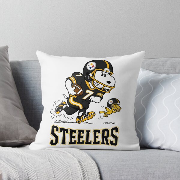 Item preview, Snoopy & Woodstock Pittsburgh Steelers Football Retro F084 designed and sold by GLUVY-THEME.