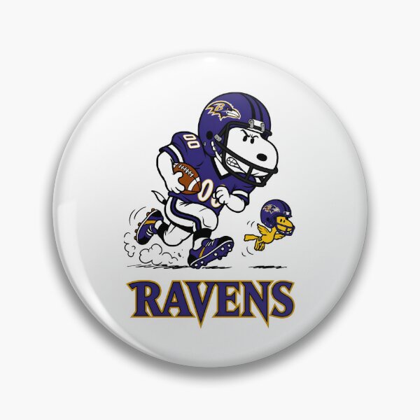 Item preview, Snoopy & Woodstock Baltimore Ravens Football Retro F085 designed and sold by GLUVY-THEME.