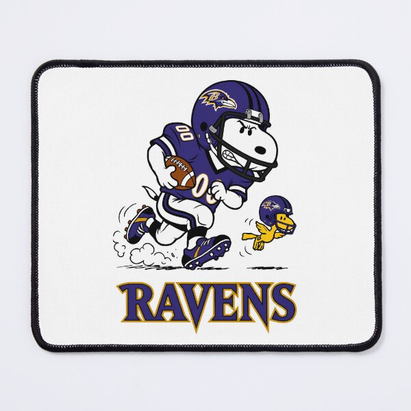 Item preview, Snoopy & Woodstock Baltimore Ravens Football Retro F085 designed and sold by GLUVY-THEME.