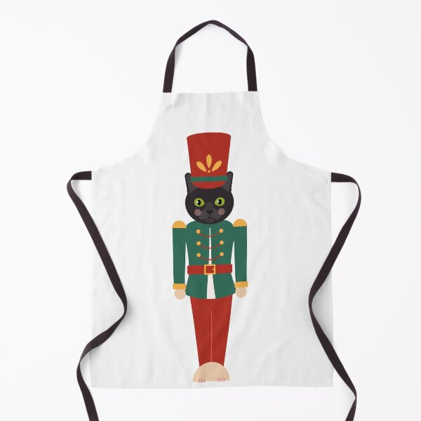 Item preview, Christmas Nutcracker Black Cat designed and sold by Qualali Studio.