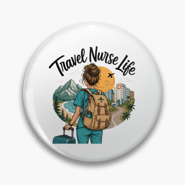 Item preview, Travel Nurse Life designed and sold by musthavewords.