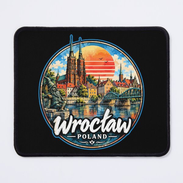 Item preview, Wroclaw Poland Travel Watercolor designed and sold by TomFrontierArt.