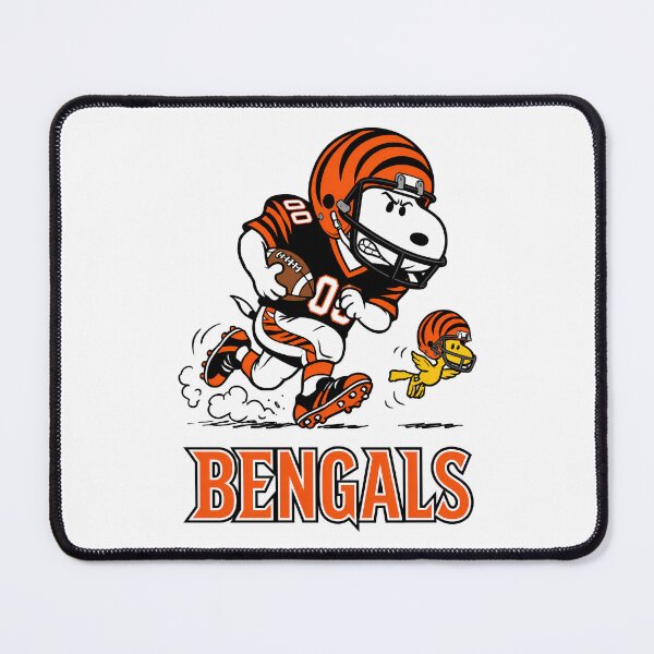 Item preview, Snoopy & Woodstock Cincinnati Bengals Football Retro F088 designed and sold by GLUVY-THEME.