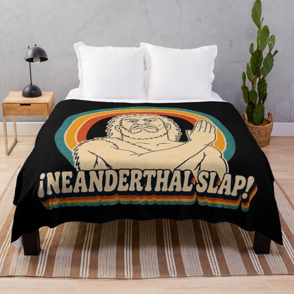 Item preview, Neanderthal Slap – Retro Caveman Humor - Male designed and sold by Shop_DOUBLEOSOO.