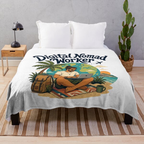 Item preview, Digital Nomad Worker designed and sold by musthavewords.