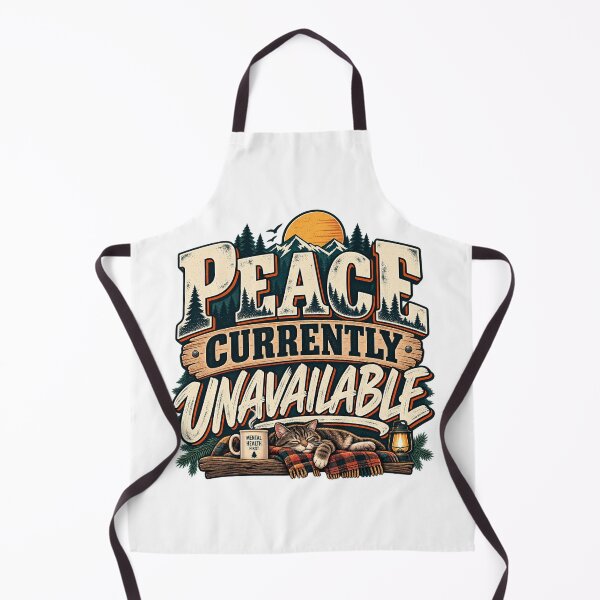 Item preview, Peace Currently Unavailable – Mental Health Humor designed and sold by FZ Studio .