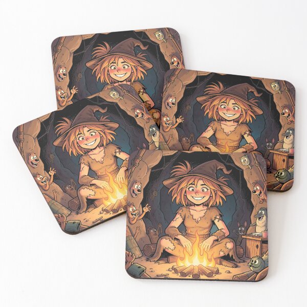Item preview, Cavewoman Witch designed and sold by MagelliShop.