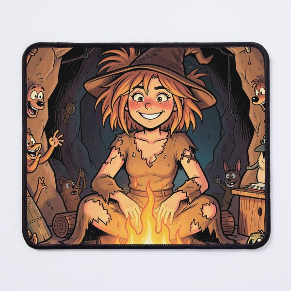 Item preview, Cavewoman Witch designed and sold by MagelliShop.