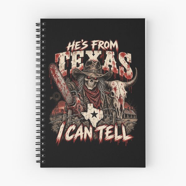 Item preview, He’s From Texas I Can Tell – Horror Cowboy Halloween designed and sold by Breisey.