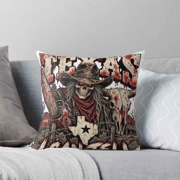 Item preview, He’s From Texas I Can Tell – Horror Cowboy Halloween designed and sold by Breisey.