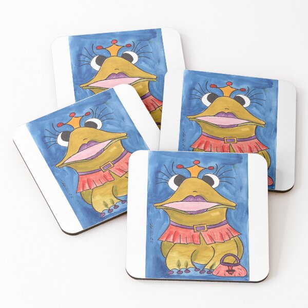 Item preview, Frogs, Frösche, Beauty Queen designed and sold by Anke‘s Bazaar.