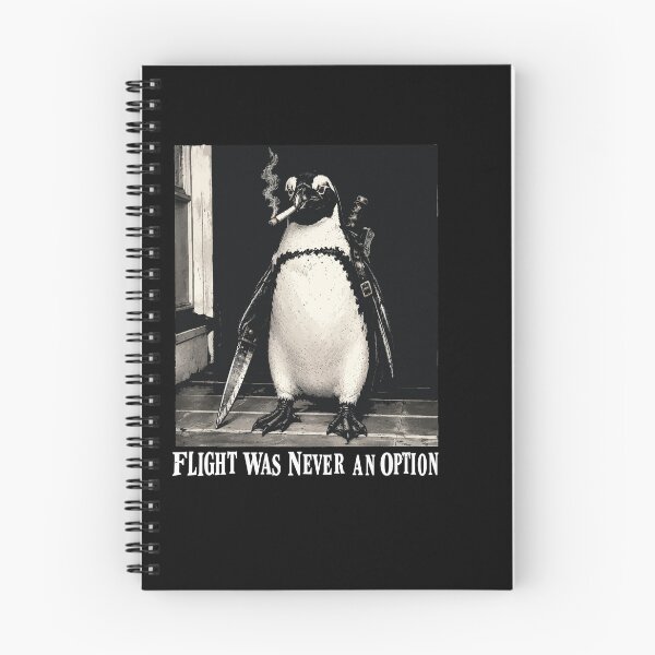 Item preview, Funny Flight was Never an Option Penguin Smoking Funny Bird Meme designed and sold by BornBorn.