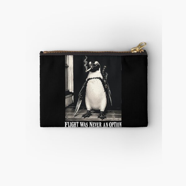 Item preview, Funny Flight was Never an Option Penguin Smoking Funny Bird Meme designed and sold by BornBorn.