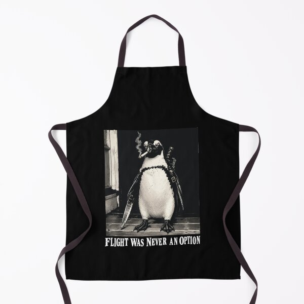 Item preview, Funny Flight was Never an Option Penguin Smoking Funny Bird Meme designed and sold by BornBorn.