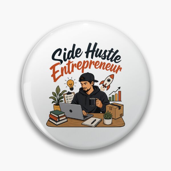 Item preview, Side Hustle Entrepreneur designed and sold by musthavewords.