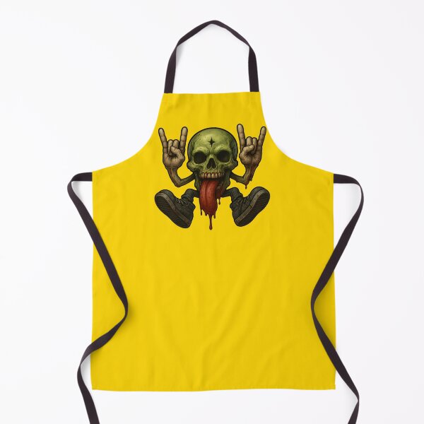 Item preview, Bloody Heavy Metal Zombie Skull designed and sold by MarCinu Art.
