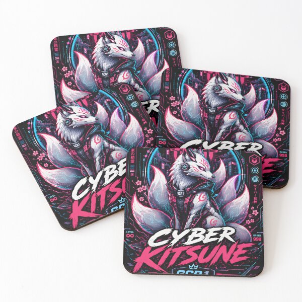 Item preview, Cyber Kitsune – Digital Spirit designed and sold by GCR1.