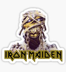 Iron Maiden Powerslave Tribute Sticker