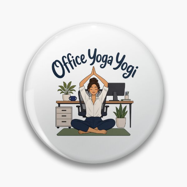 Item preview, Office Yoga Yogi designed and sold by musthavewords.