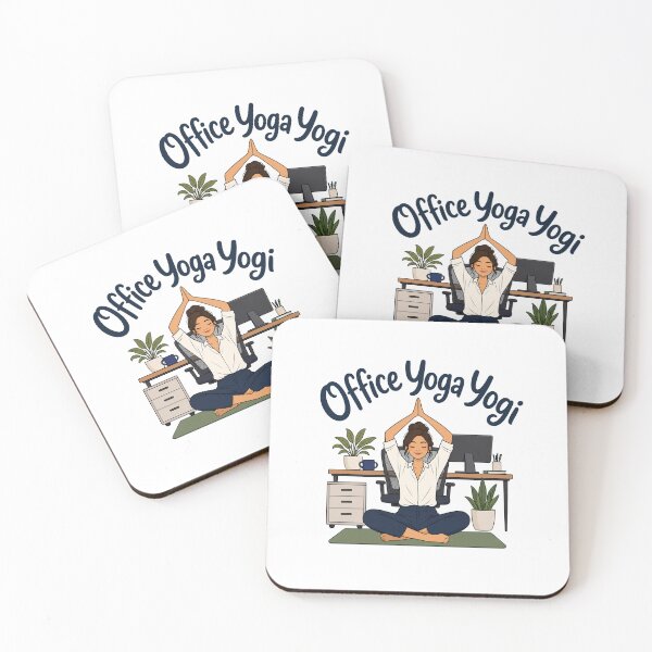 Item preview, Office Yoga Yogi designed and sold by musthavewords.