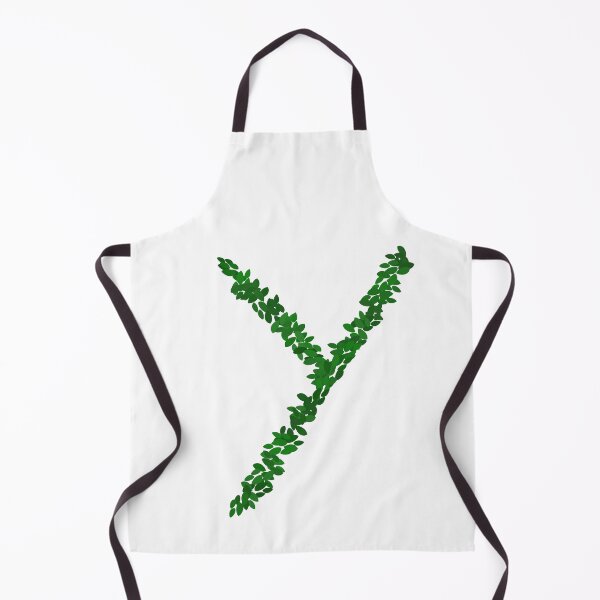 Item preview, Botanical Letter Y - Green Leaf Monogram Initial designed and sold by iampaulmorris.