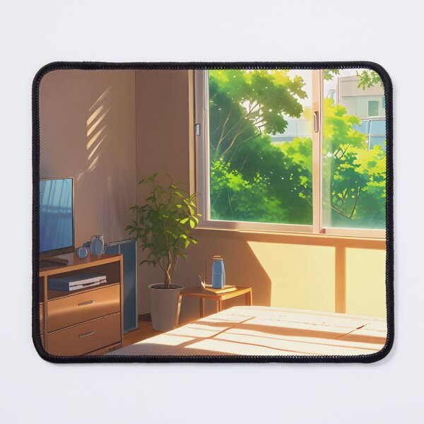 Item preview, Cozy Anime Room Sunny Afternoon designed and sold by Jo Art.