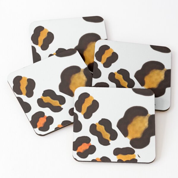 Item preview, Organic Leopard Rosette Repeat – Contemporary Wild Pattern designed and sold by annenambiro.
