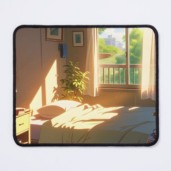 Item preview, Peaceful Japanese Bedroom Sunlight Scenery designed and sold by Jo Art.