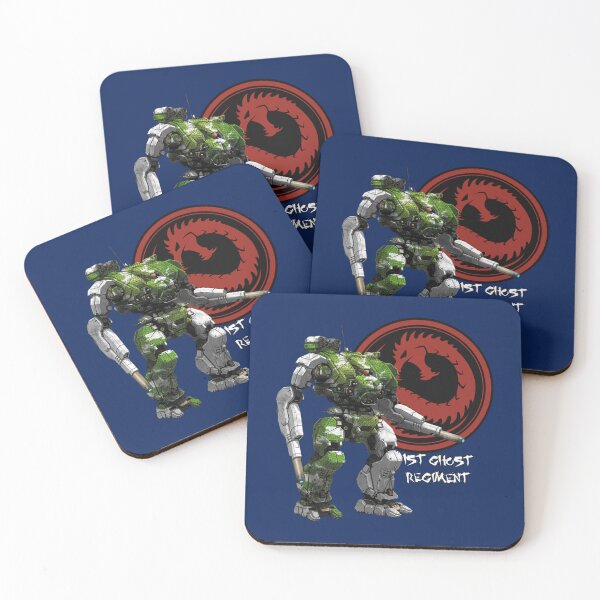 Item preview, Battletech - 1st Ghost Regiment   designed and sold by enchantingairpl.