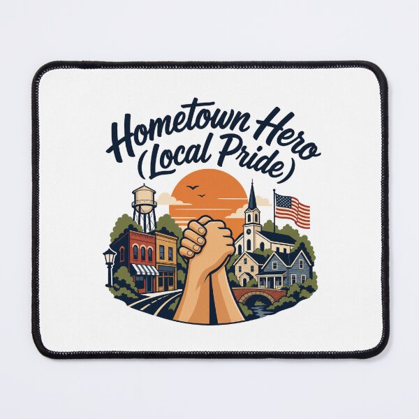 Item preview, Hometown Hero (Local Pride) designed and sold by musthavewords.