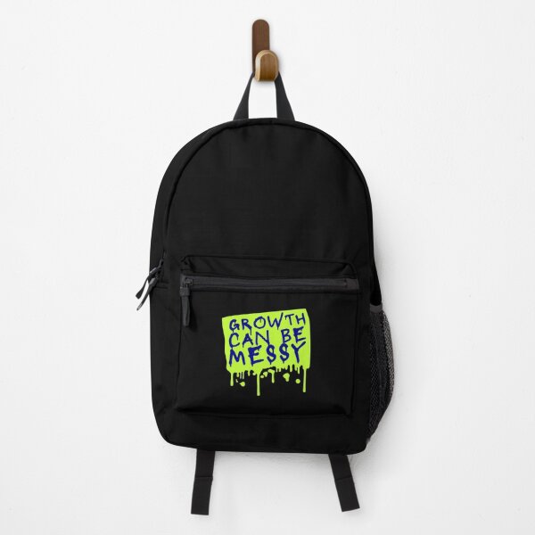 Item preview, Growth Can Be Messy Motivational Growth Quote Logo designed and sold by shirt-o-mat.