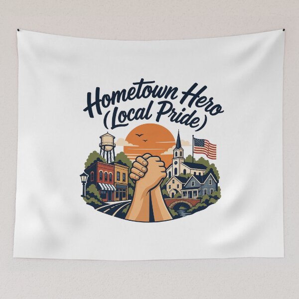 Item preview, Héroe local (Orgullo de la comunidad) designed and sold by musthavewords.