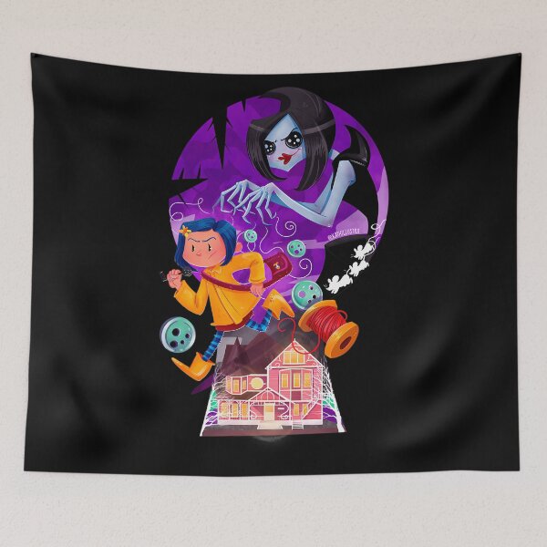 Item preview, Movies Halloween Coraline Film Vintage designed and sold by RiosRickets.