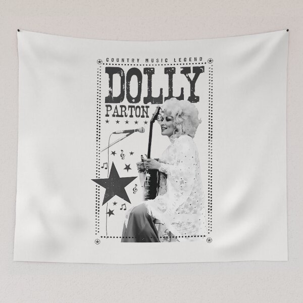 Item preview, Country Music Legend Dolly Parton designed and sold by Averybennett23.