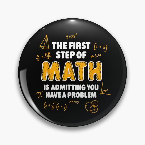 Item preview, The First Step of Math Is Admitting You Have a Problem designed and sold by NoeValdric.
