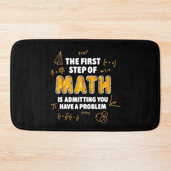 Item preview, The First Step of Math Is Admitting You Have a Problem designed and sold by NoeValdric.