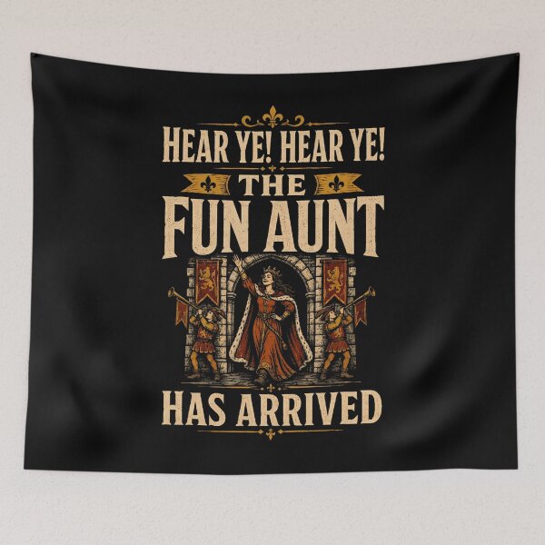 Item preview, Hear Ye! Hear Ye! The Fun Aunt Has Arrived designed and sold by Averybennett23.