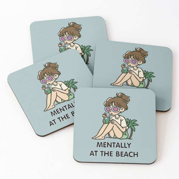 Item preview, Mentally At The Beach Girl designed and sold by Aelbrn.