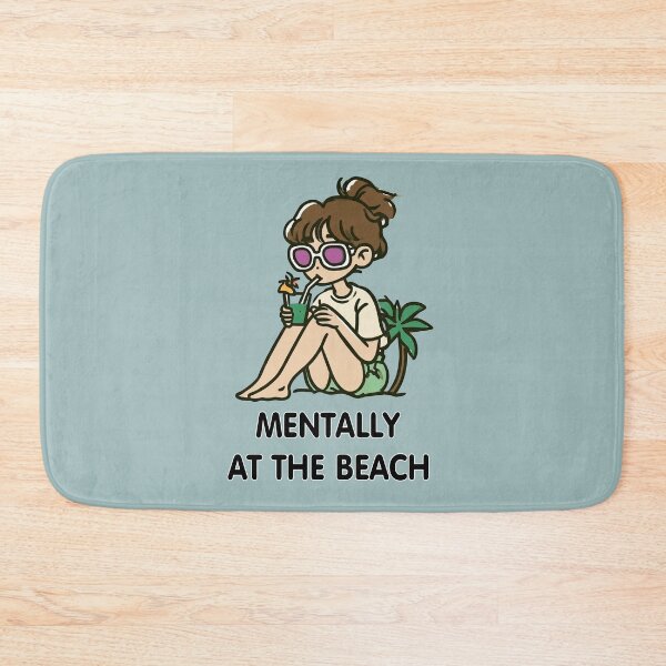 Item preview, Mentally At The Beach Girl designed and sold by Aelbrn.