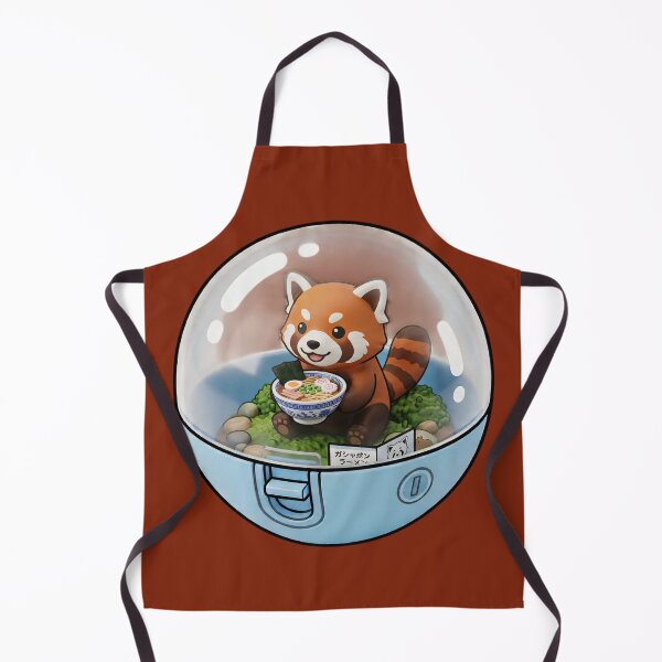 Item preview, Cute Kawaii Red Panda Ramen Gashapon - Japanese Capsule Art designed and sold by JeanChiale.