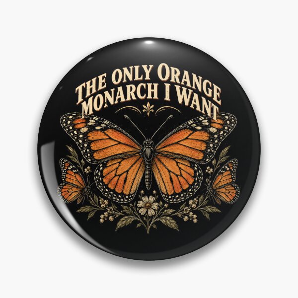 Item preview, The Only Orange Monarch I Want – Vintage Butterfly Nature designed and sold by WILLIAMS-BR.