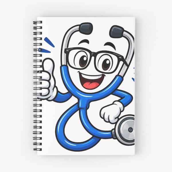 Item preview, Funny Stethoscope Character Thumbs Up designed and sold by Haque Designs.