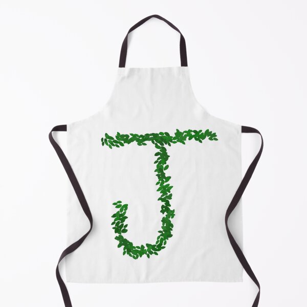 Item preview, Botanical Letter J - Green Leaf Monogram Initial designed and sold by iampaulmorris.