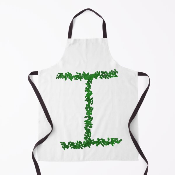 Item preview, Botanical Letter I - Green Leaf Monogram Initial designed and sold by iampaulmorris.
