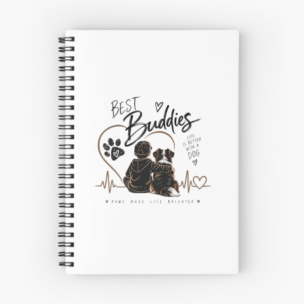 Item preview, Best Buddies – Boy & Mini Aussie | Dog lover designed and sold by Ela93.