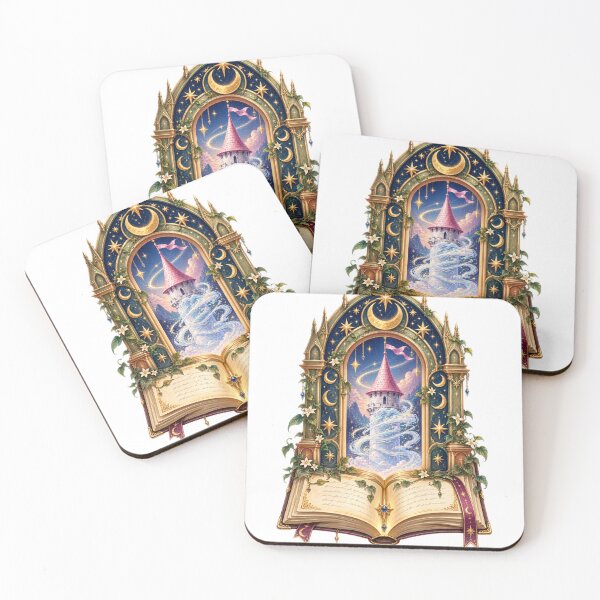 Item preview, Enchanted Storybook Portal – Magical Fantasy Castle designed and sold by Suzaku Studio.