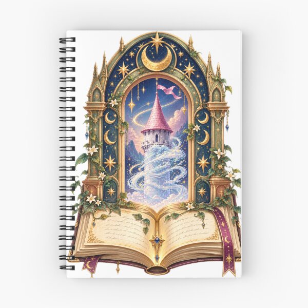 Item preview, Enchanted Storybook Portal – Magical Fantasy Castle designed and sold by Suzaku Studio.