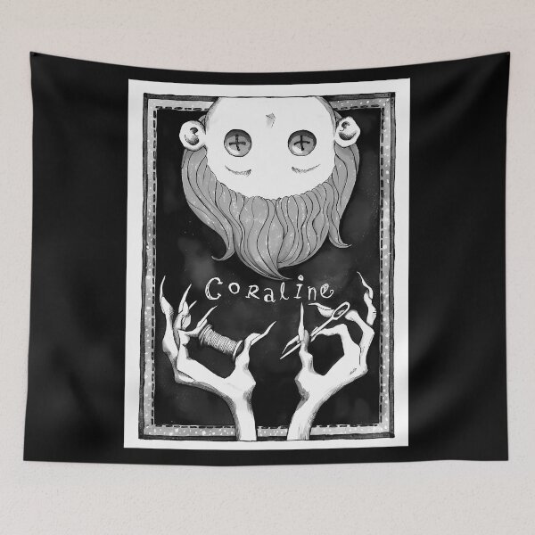 Item preview, Halloween Coraline Vintage Film Movies designed and sold by RiosRickets.