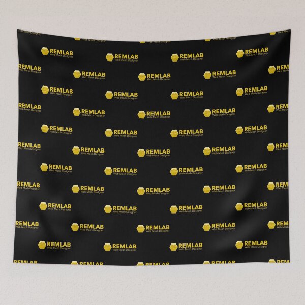 Item preview, Logotipo de REMLAB (completo) designed and sold by enchantingairpl.